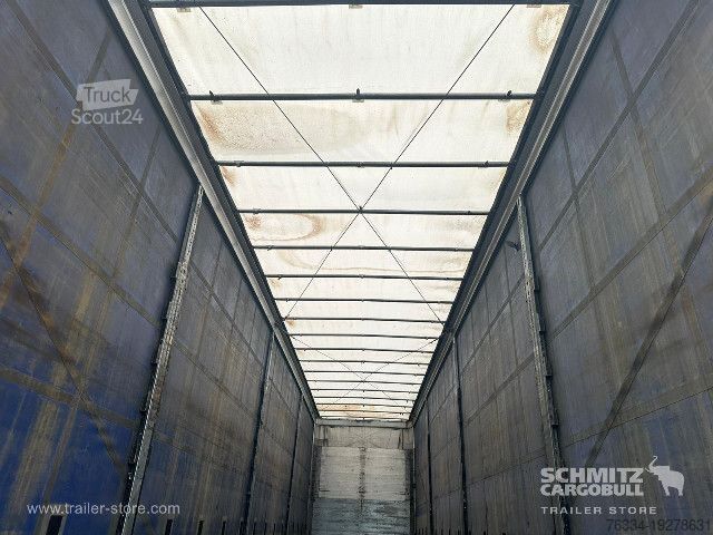 Atvira puspriekabė su tentu Schmitz Cargobull Semitrailer Curtainsider Mega