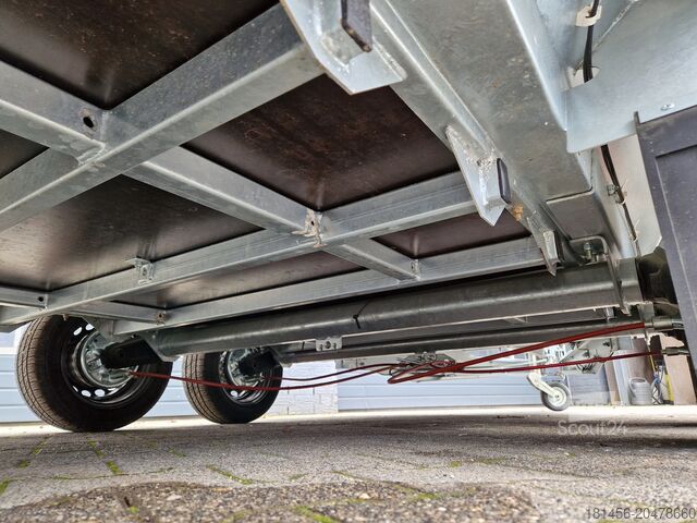 Tieflader Baumaschinen Other Martz Builder 3500kg Nutzlast 2730kg direkt befahrbare Rampenklappe 150cm lang verfügbar