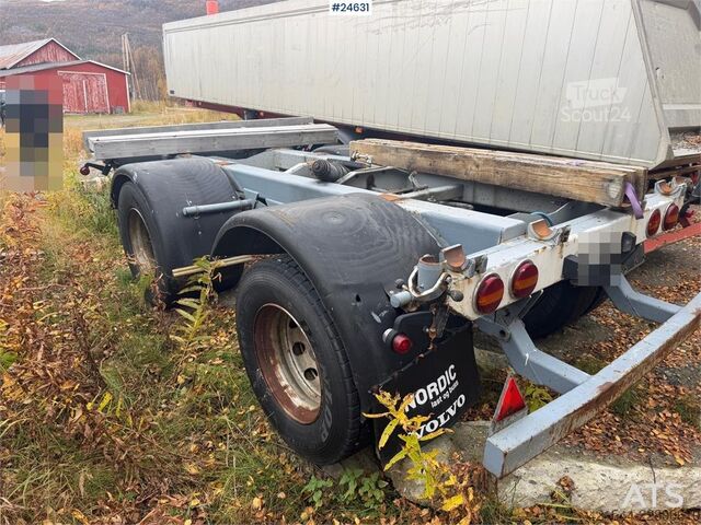 Ανατρεπόμενο φορτηγό Briab SLB2TT-20-50 2-axle bogie tipping trailer with bod