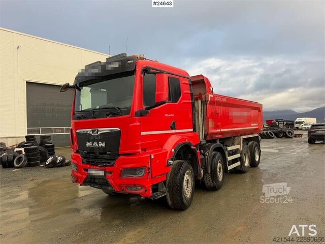Ανατρεπόμενο φορτηγό MAN TGS 41.250 8x4 tipper