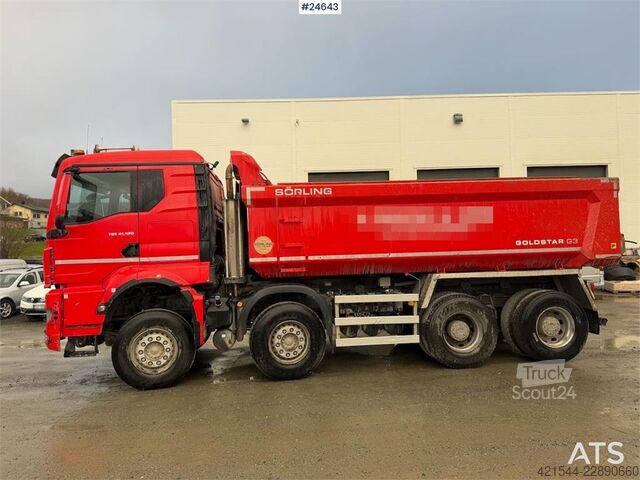 Ανατρεπόμενο φορτηγό MAN TGS 41.250 8x4 tipper