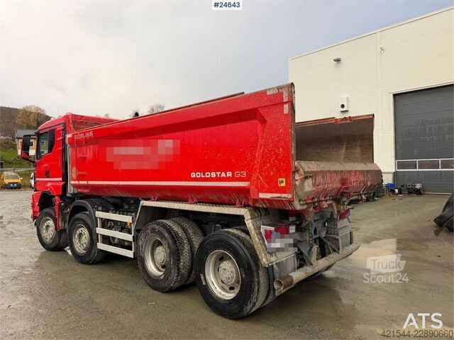 Ανατρεπόμενο φορτηγό MAN TGS 41.250 8x4 tipper