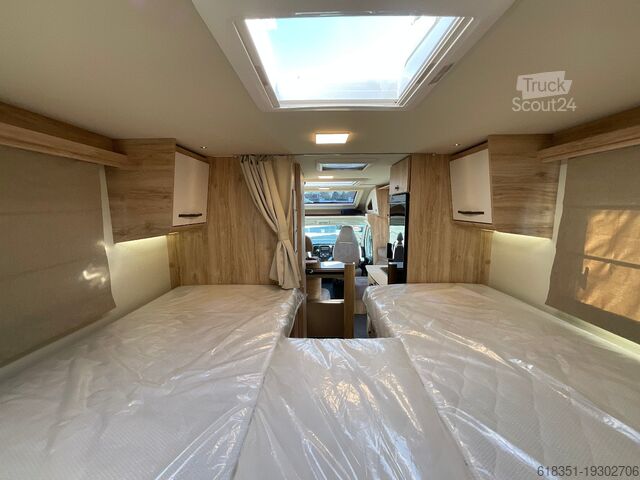 Camping-car semi-intégré EURA MOBIL PROFILA T 660 EB, Markise, Automatik, Dachlüfter