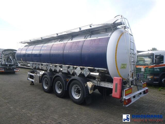  L.A.G. Chemical tank inox L4BH 32.5 m3 / 3 comp