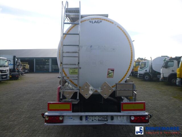  L.A.G. Chemical tank inox L4BH 32.5 m3 / 3 comp