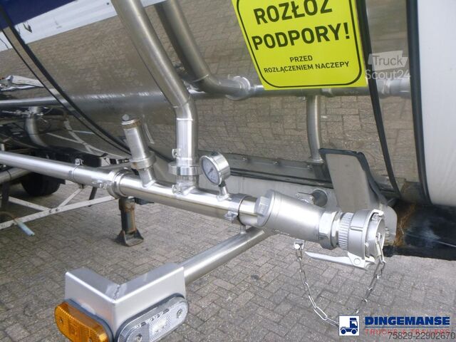  L.A.G. Chemical tank inox L4BH 32.5 m3 / 3 comp