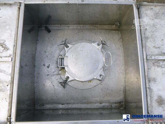  L.A.G. Chemical tank inox L4BH 32.5 m3 / 3 comp