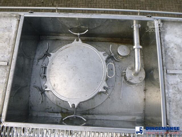  L.A.G. Chemical tank inox L4BH 32.5 m3 / 3 comp