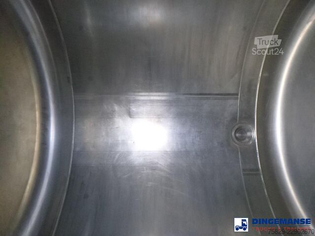  L.A.G. Chemical tank inox L4BH 32.5 m3 / 3 comp