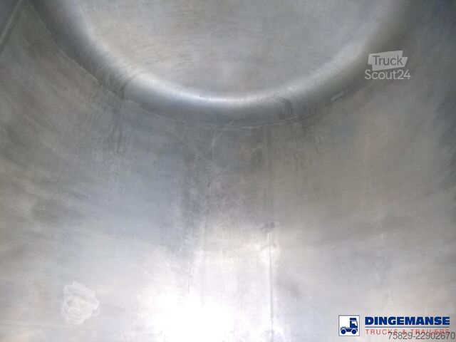  L.A.G. Chemical tank inox L4BH 32.5 m3 / 3 comp