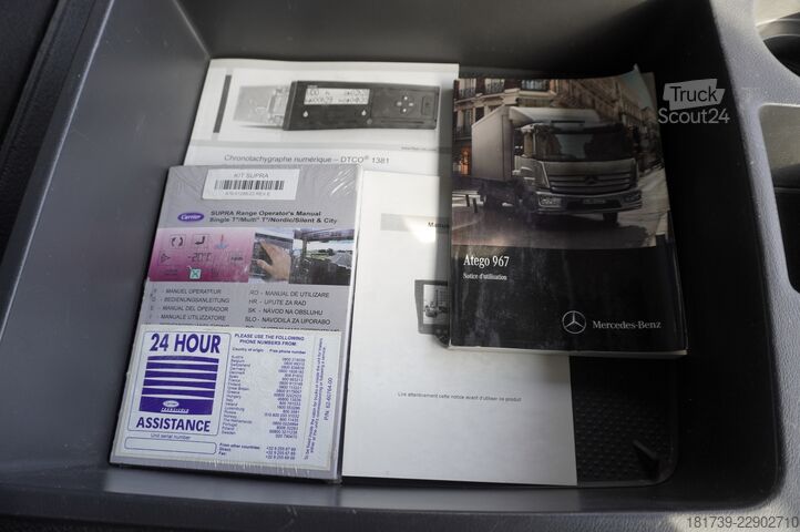  Mercedes-Benz Atego 1323 / Cazaux 17 EPAL refrigerator