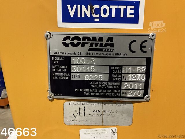  Man TGM 15.250 Copma 11 Tonmeter laadkraan