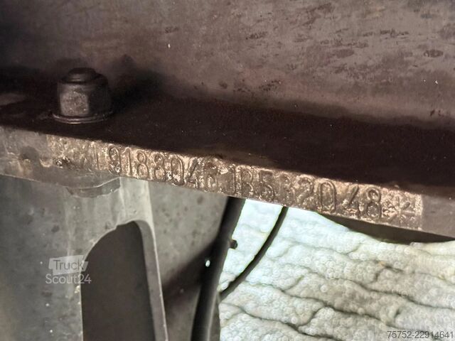  Bulthuis TAWA01 92m3 10MM Cargo Floor 3 jaar oud! Liftas...