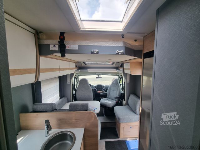 Camping-car semi-intégré DETHLEFFS Just Camp T 7052 EB Hubbett/Markise/Kamera