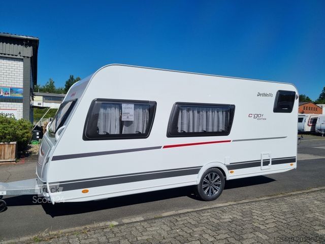 Caravane DETHLEFFS c-go 495 QSK Abverkauf Ausstellungswagen