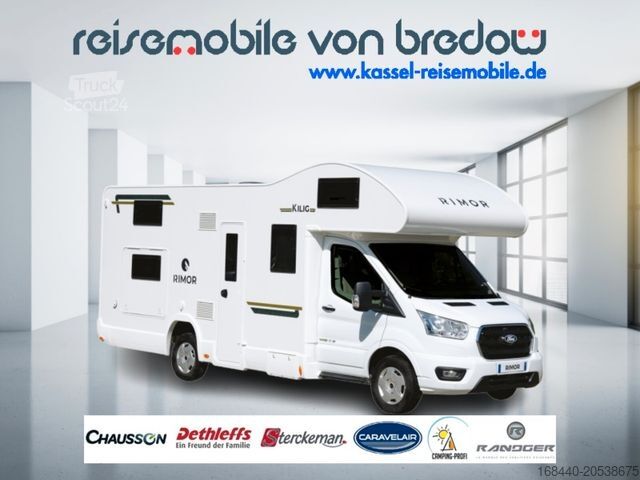 Alcove camper RIMOR Kilig 5 mit 6 Gurtplätzen/Automatik/4100kg/Solar