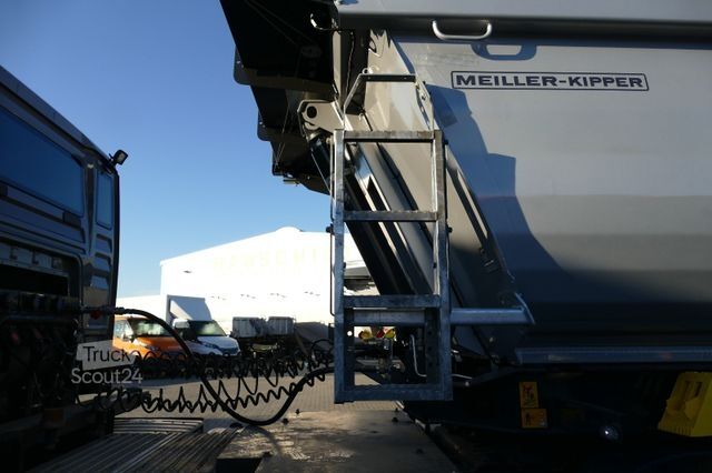 Semiremorcă basculantă MEILLER 3-achs, Stahlm., HD- Chassis, hydr. Rückwand