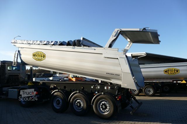 Semiremorcă basculantă MEILLER 3-achs, Stahlm., HD- Chassis, hydr. Rückwand