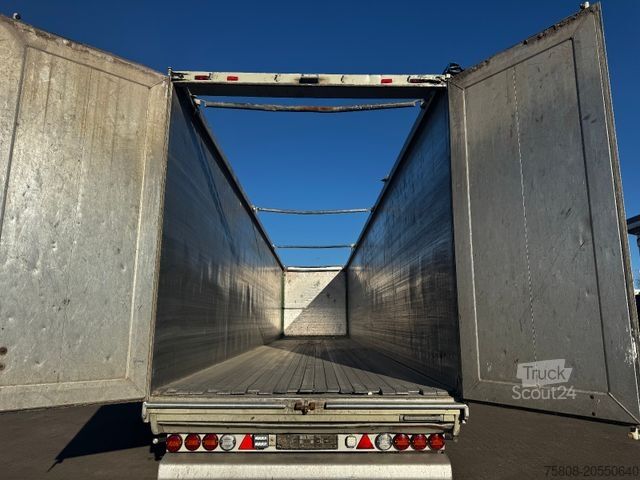 Semitrailer med walking floor KNAPEN K100 Schubboden Rollplane Lift FUNK