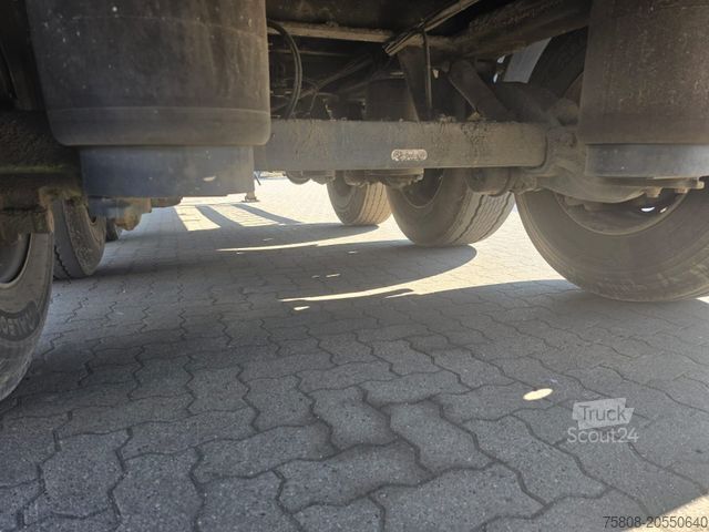 Semitrailer med walking floor KNAPEN K100 Schubboden Rollplane Lift FUNK
