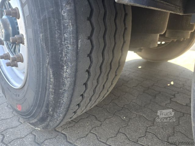 Walking floor semitrailer KNAPEN K100 Schubboden Rollplane Lift FUNK