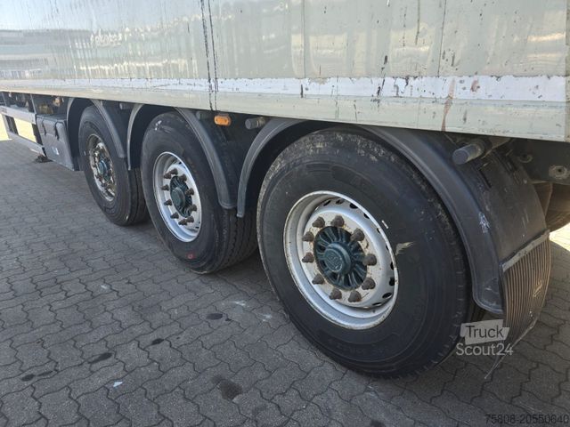 Semitrailer med walking floor KNAPEN K100 Schubboden Rollplane Lift FUNK