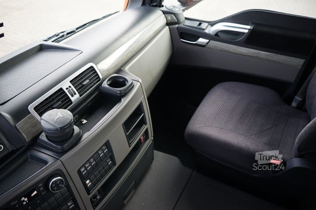 شاحنة قلّابة بذراع تحميل متحرك MAN TGS 18.500 Abroller HIAB XR72 CITY Navi LGS