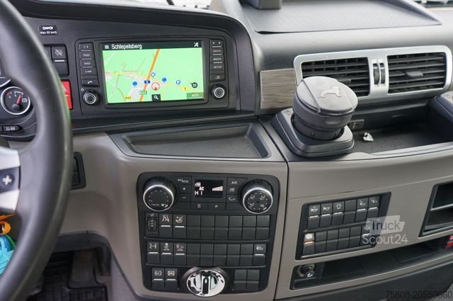 Контейнеровоз з гачком (рол-офф) MAN TGS 18.500 Abroller HIAB XR72 CITY Navi LGS