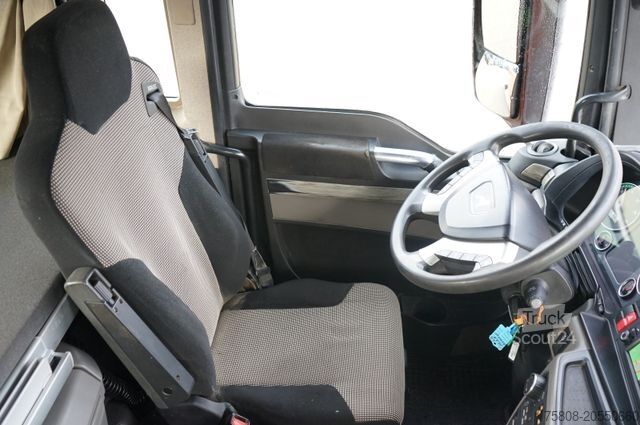 Haakarm vrachtwagen MAN TGS 18.500 Abroller HIAB XR72 CITY Navi LGS