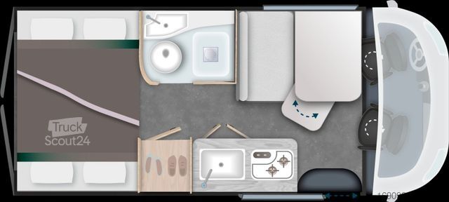 Kamper CHAUSSON V594M Light First Line *MJ26*140PS*200W Solar