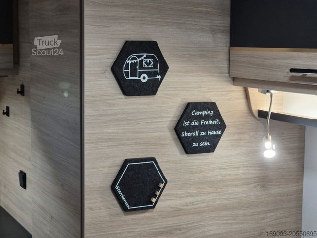 Wohnwagen STERCKEMAN Easy Comfort 420CP *Mover*Sackmarkise*Moskitotür