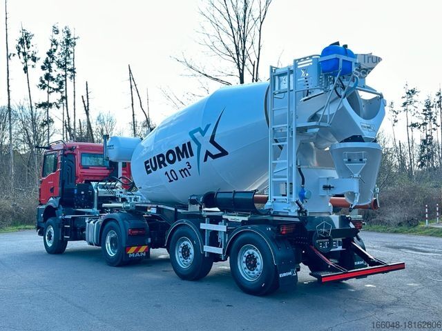 Betonomieszarka EUROMIX MTP - 10m³ Betonmischer-Auflieger