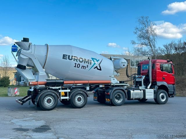 Betonomieszarka EUROMIX MTP - 10m³ Betonmischer-Auflieger