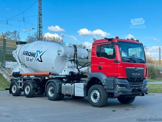 Betonomieszarka EUROMIX MTP - 10m³ Betonmischer-Auflieger
