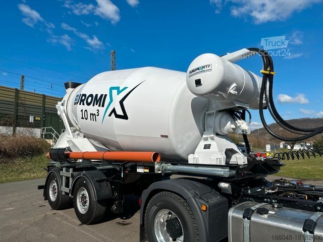 Автобетонозмішувач  EUROMIX MTP - 10m³ Betonmischer-Auflieger