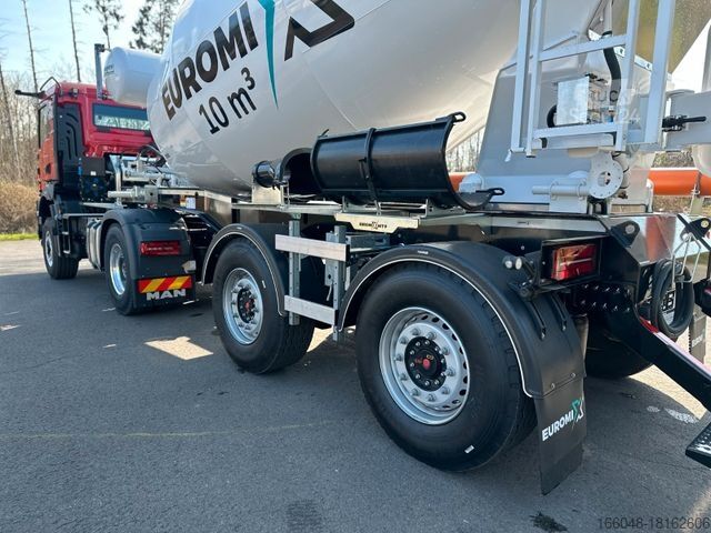 Autodomíchávač betonu  EUROMIX MTP - 10m³ Betonmischer-Auflieger