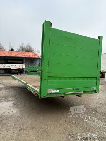 Maiņu virsbūves piekabe Krone BDF 7,45m TOP Zustand Zurringe