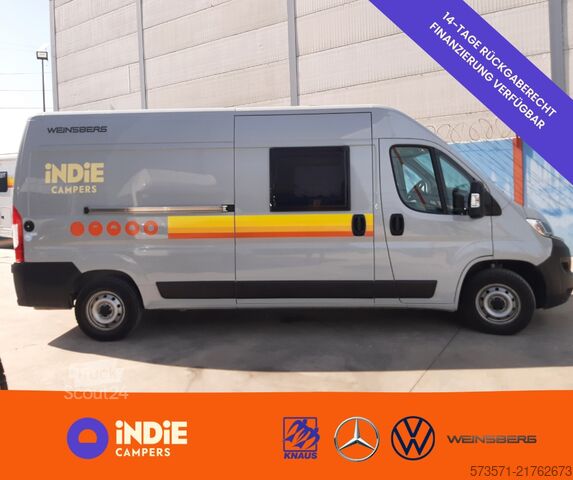 Campingvogn/autocamper Fiat Ducato Weinsberg Carabus 600 K|2023 EURO 6 | Professioneller Verkäufer