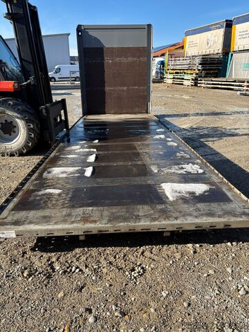 Maināmā platforma Krone Jumbo Plattform 7,82 mit Lochleiste