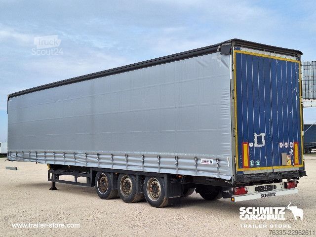 Brandalı açık yarı römork Schmitz Cargobull Curtainsider Mega