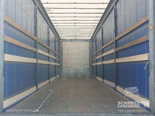 Brandalı açık yarı römork Schmitz Cargobull Curtainsider Mega