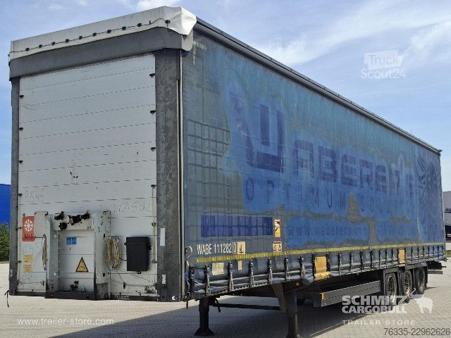 Avoin puoliperävaunu pressulla Schmitz Cargobull Curtainsider Mega