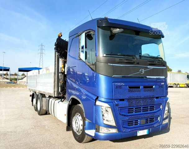 Tracteur routier standard VOLVO FH 500 gru+cassone fisso