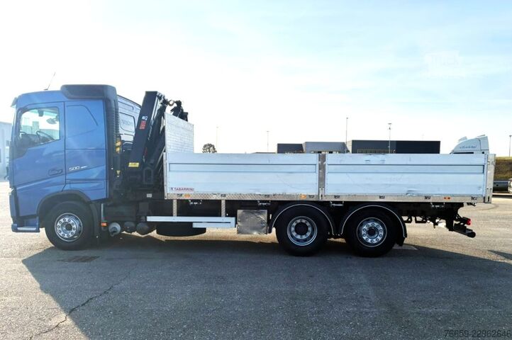 Tracteur routier standard VOLVO FH 500 gru+cassone fisso