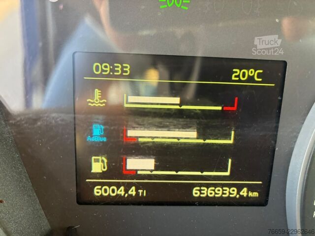 Tracteur routier standard VOLVO FH 500 gru+cassone fisso