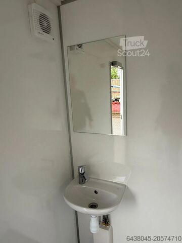 Sanitaire containers EUROPEWAGON Toilet container afzetunit 4200 toiletunit