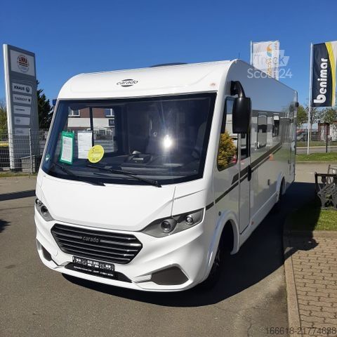 Integreret autocamper CARADO Carado I 447 180PS, HY4 Stützensystem