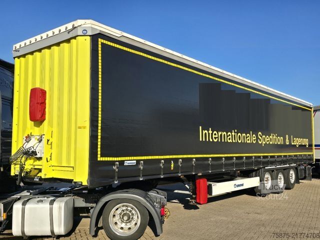 Brandalı açık yarı römork KRONE SD Standard *2x Liftachse *103.000 km *2,70m*TOP