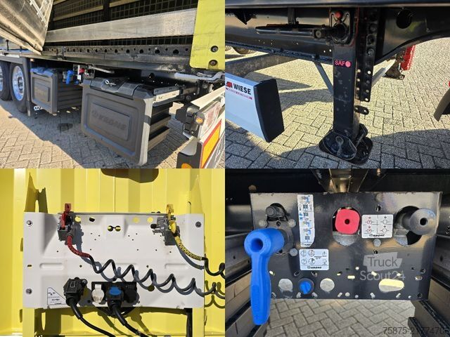 Brandalı açık yarı römork KRONE SD Standard *2x Liftachse *103.000 km *2,70m*TOP