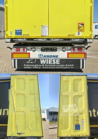 Brandalı açık yarı römork KRONE SD Standard *2x Liftachse *103.000 km *2,70m*TOP